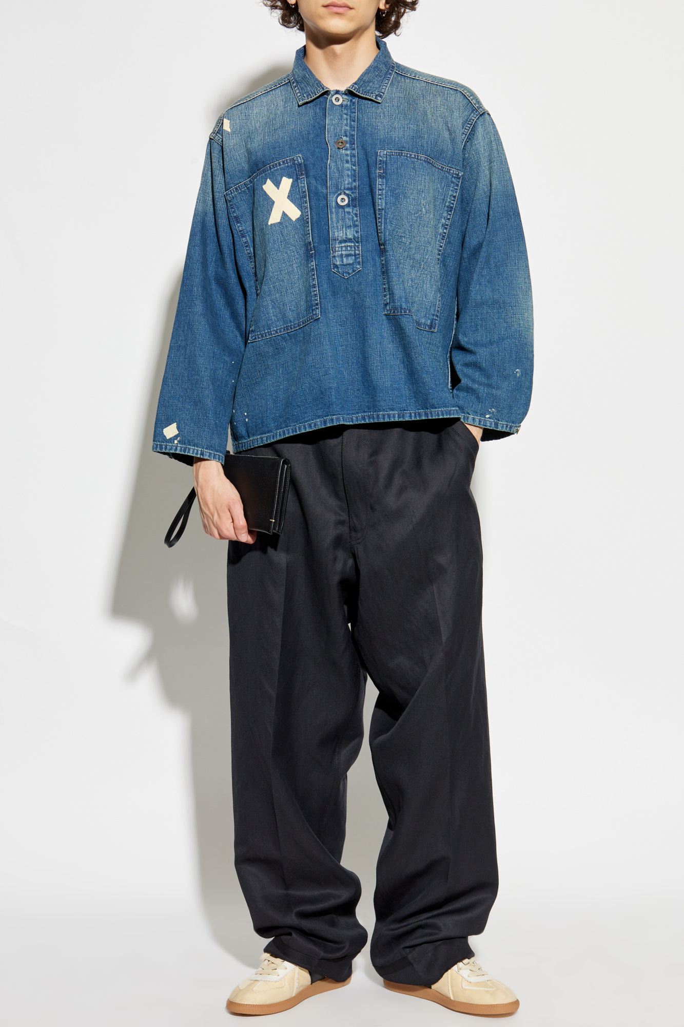 Tシャツ・カットソー Maison Margiela SS24 DENIM SHIRT (S67DT0013_M30004001F) Maison Margiela Denim shirt | Men's Clothing | Vitkac